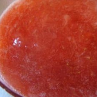 冷凍イチゴでイチゴジャム